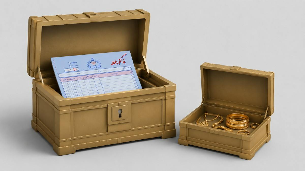 فاکتور خرید طلا چیست؛ چرا نباید فاکتور طلای خود را از دست بدهید؟